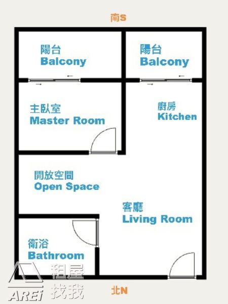和陸寓邸全新高檔1+1房