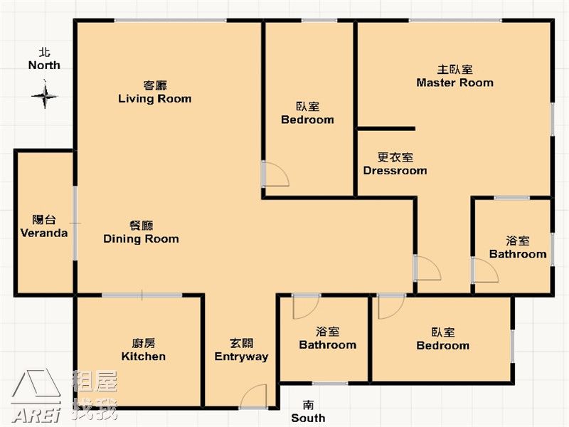 輕軌龍華國小站｜帝品苑｜明星學區亮眼3房