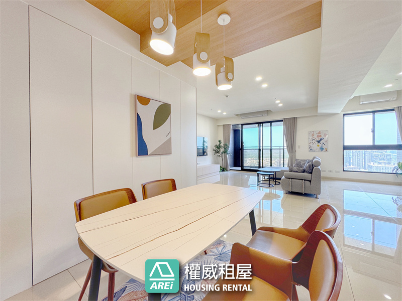 台南安平｜領袖特區｜高樓景觀質感3+1房平車