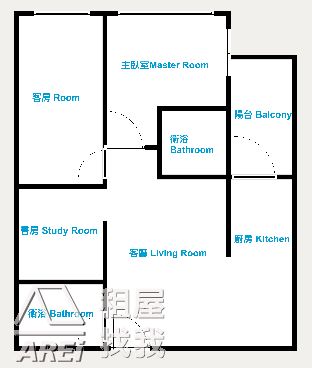 惟美術青海商圈全新景觀2+1房平車