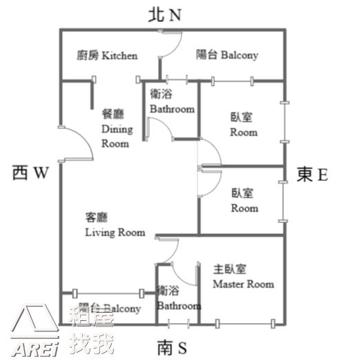 美術館特區|千代岩|典雅3房平車