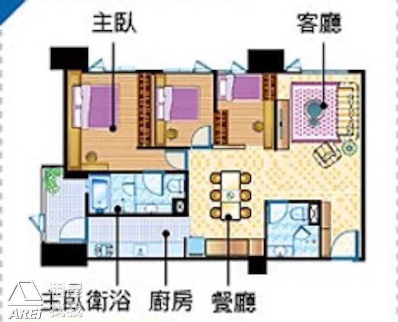 巨蛋時尚京城3房平車