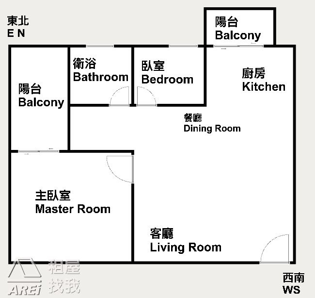 文心苑｜高醫後驛捷運｜溫馨兩房｜可租補