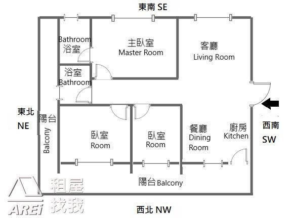 🌿在家盪鞦韆~ 美術館全誠至真｜靜謐質感3房