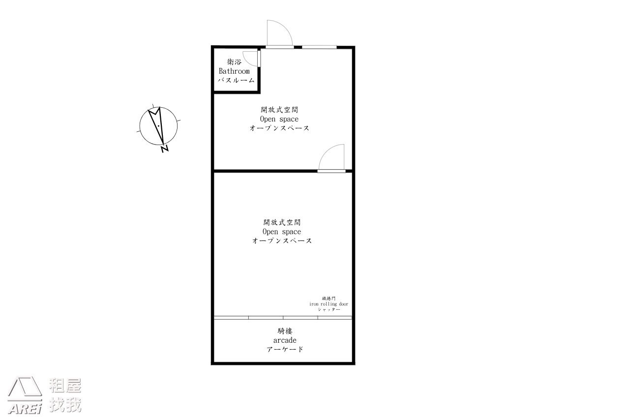 建工商圈｜鼎山核心｜稀有店面1F釋出