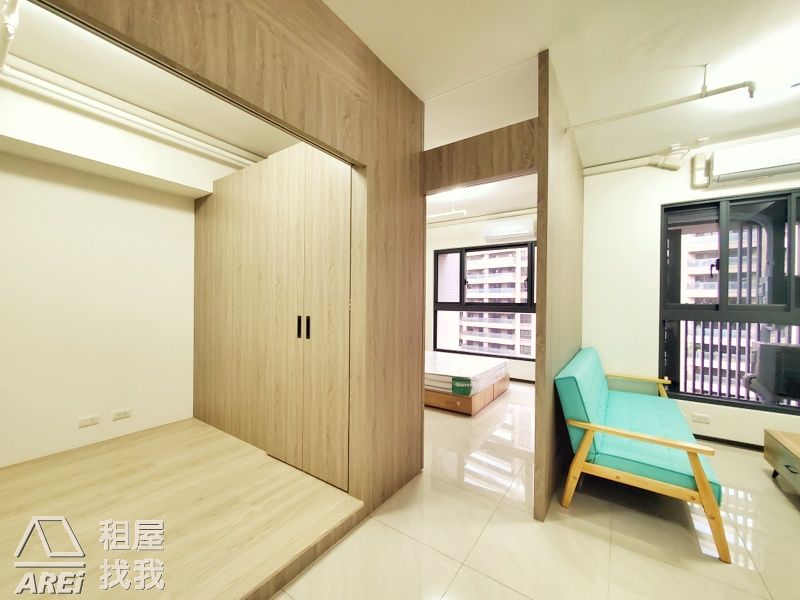 高雄小天母∣河堤世界首租簡約二房