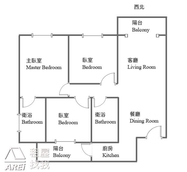 向Young｜榮總霞海全新三房平車空屋可租補