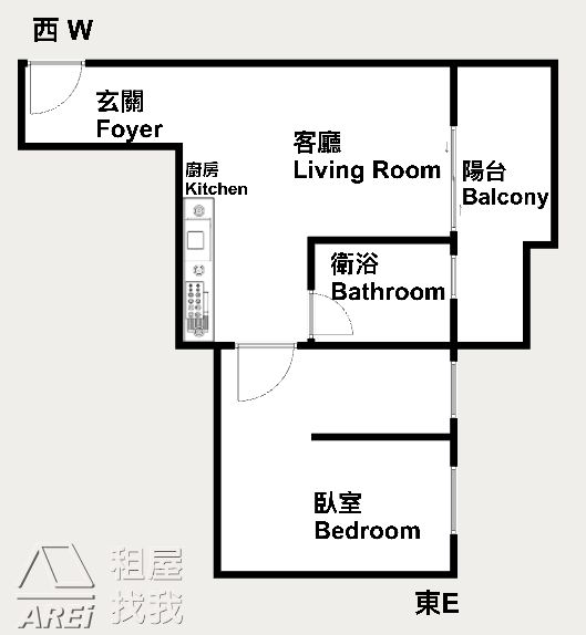 民生香榭｜高樓層採光佳｜溫馨質感一房