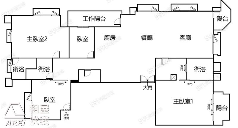 農十六國王城堡典雅4房3平車