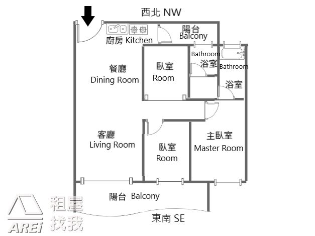 🏙️ 左營高鐵榮總｜棋琴26・質感3房平車