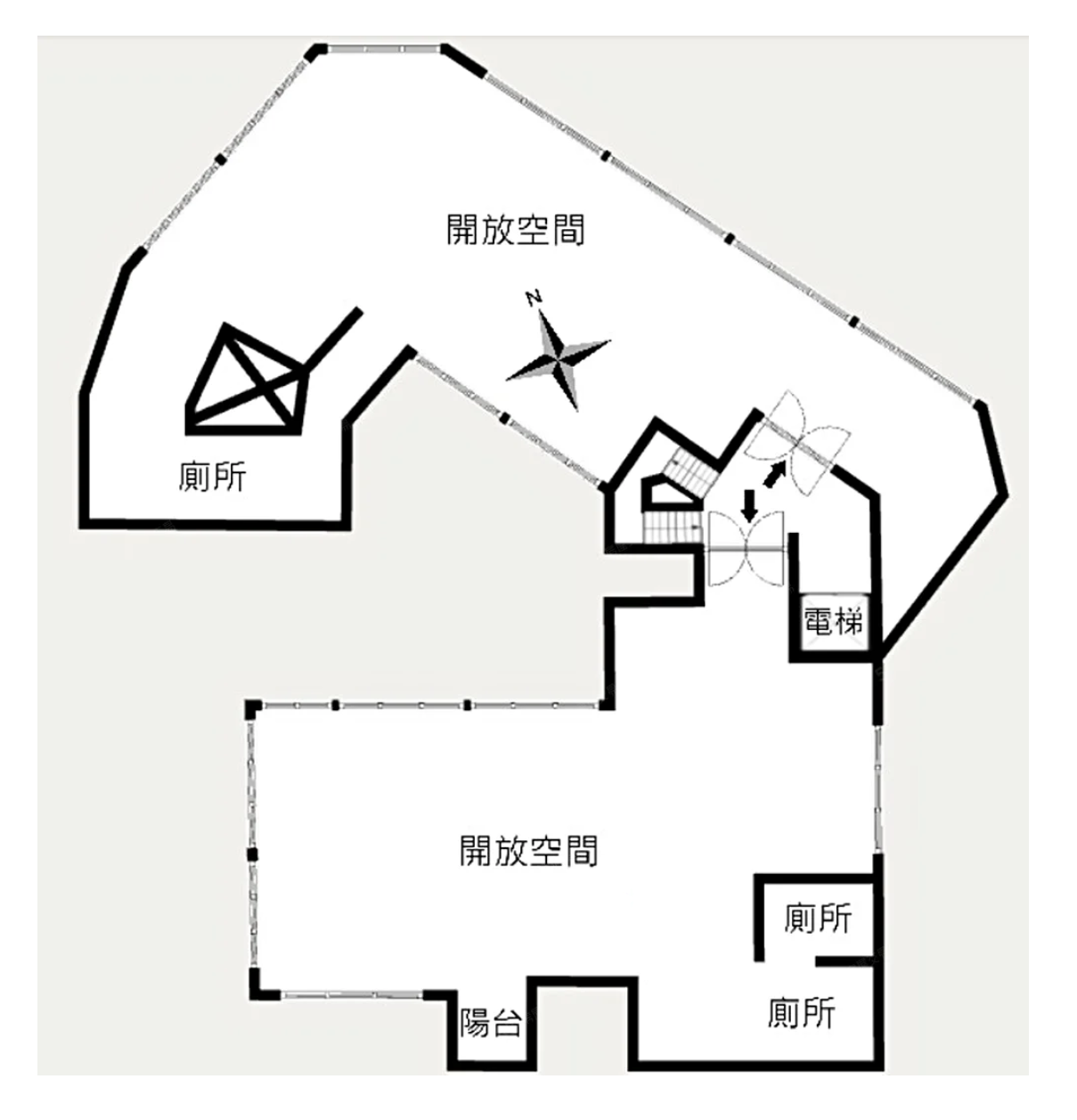 鹽埕商辦∣餐廳∣倉庫辦公室∣洗腎中心∣日照中心近四百坪