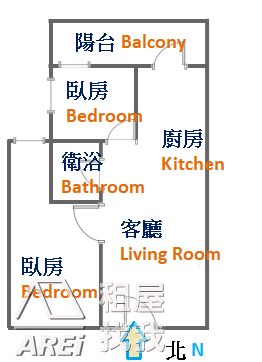 岡山藏逸優質舒適1+1房可租補