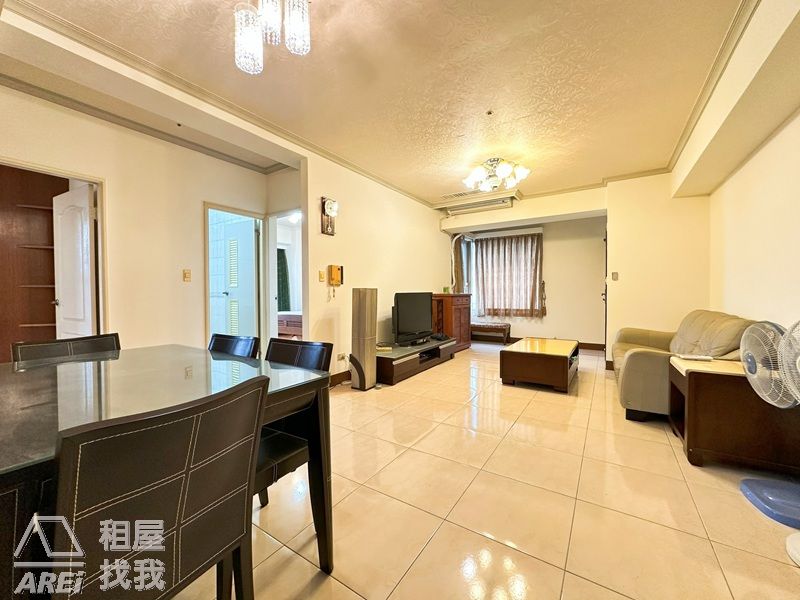 鼎山商圈美樹苑景觀3改2房可租補