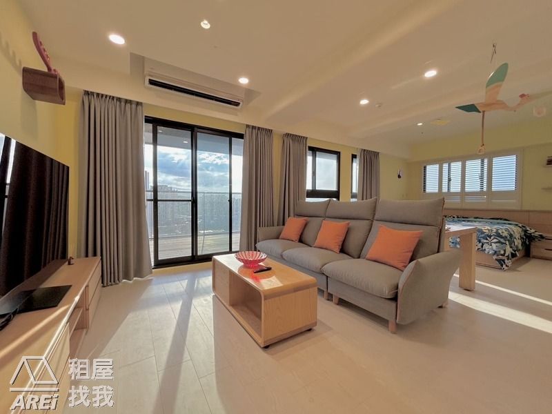 整層住家｜美術白天鵝｜精緻裝潢一大房｜開放式空間｜大平車