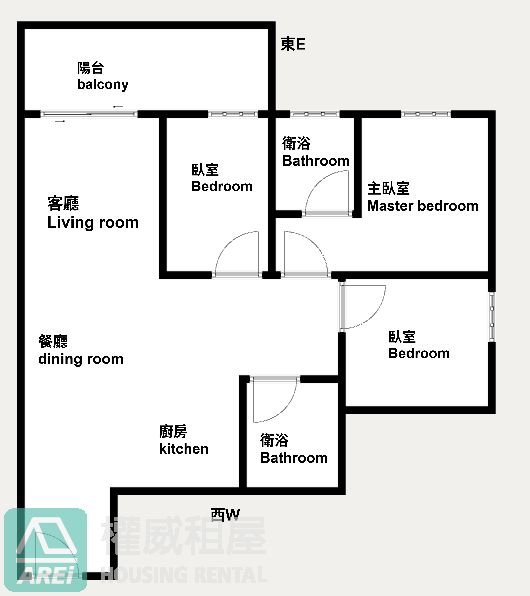 福懋MORE+｜後勁站｜全新3+1房平車