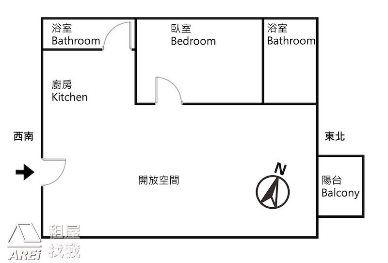 鳳翔新地標 太普風光OnLine開放空間大可做2房平車