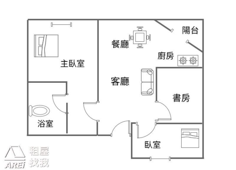 楠梓｜福懋MORE+｜商圈靜巷三房美寓