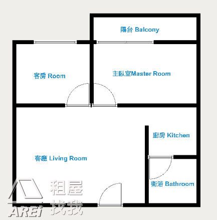 高醫郡都當代溫馨2房