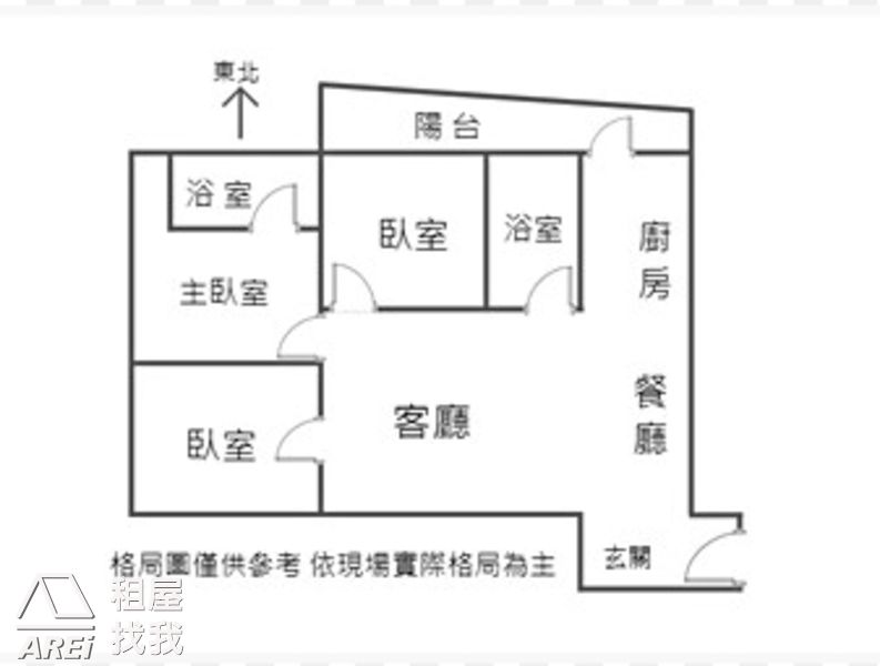 楠梓｜戀戀風尚｜靜巷優居 三房美寓