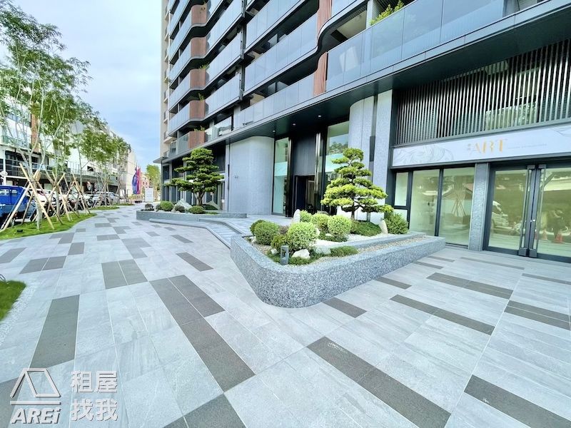 右昌商圈華尚ART 2房超大客廳景觀平車