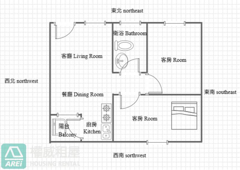 林園商圈💎歡樂滿屋NO.9優質兩房平車可租補