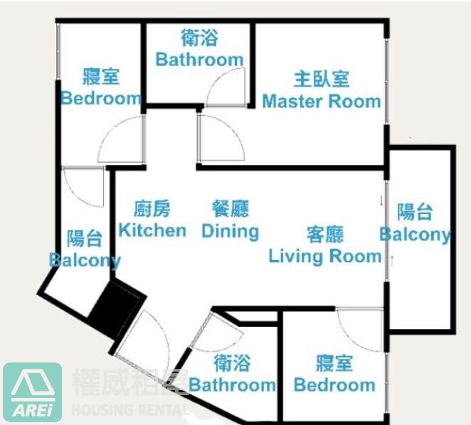 前鎮｜麗晶嶼 BAY HAUS｜質感3房出租