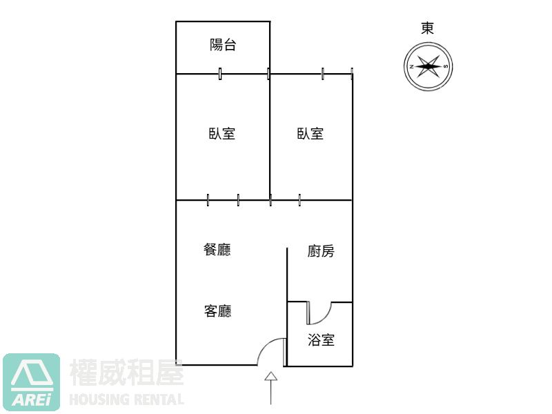 漫步愛河畔｜愛情河左岸北歐風2房