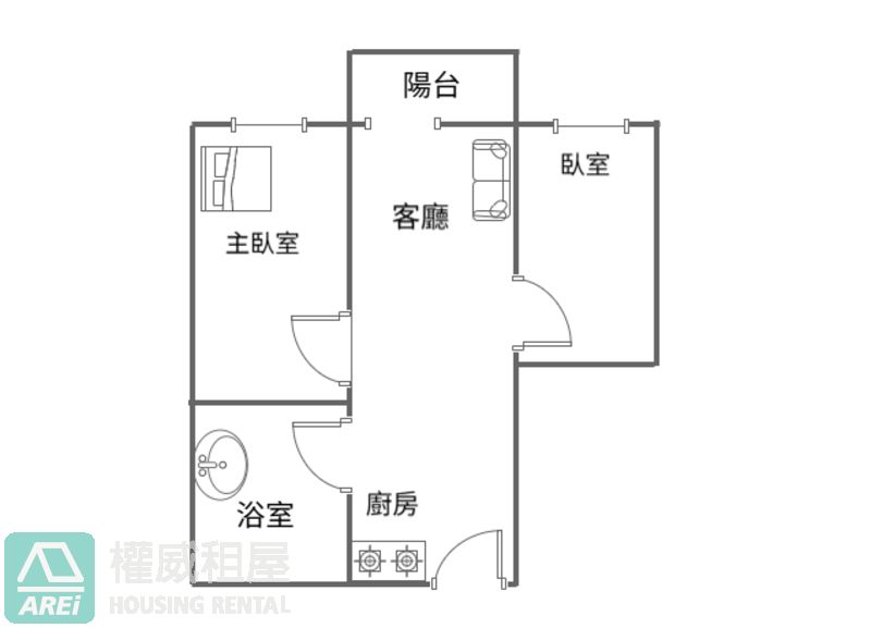 楠梓｜福懋MORE+｜近捷運 質感2房出租