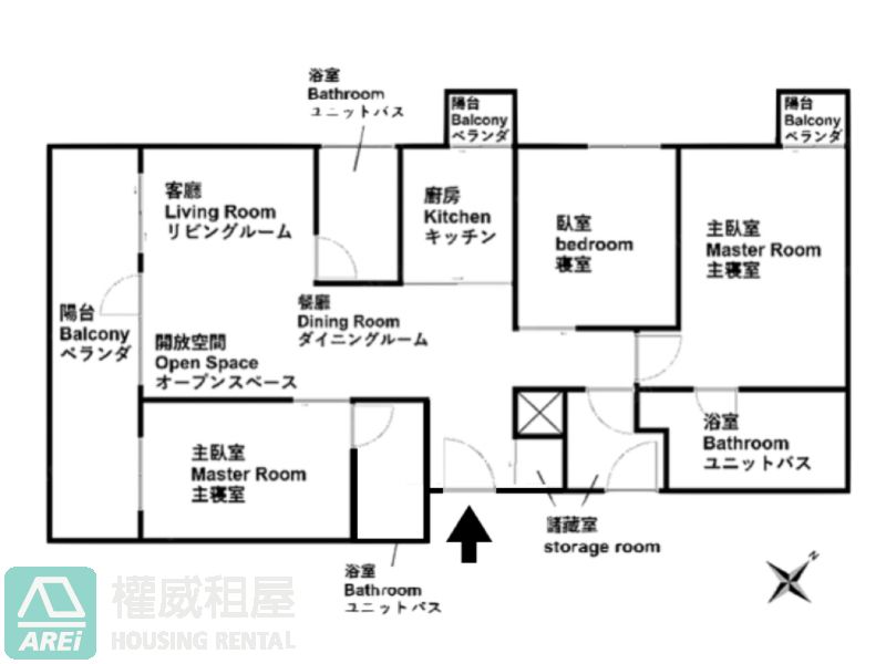 愛情河左岸｜全新大三房｜宅愛河首排景觀宅