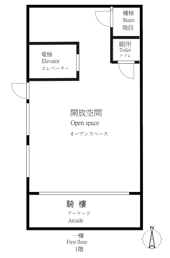 翻新透天店面1樓出租｜建工商圈｜近高醫