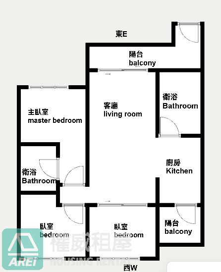 巨蛋MRT琉璃園明亮3房平車可租補可寵
