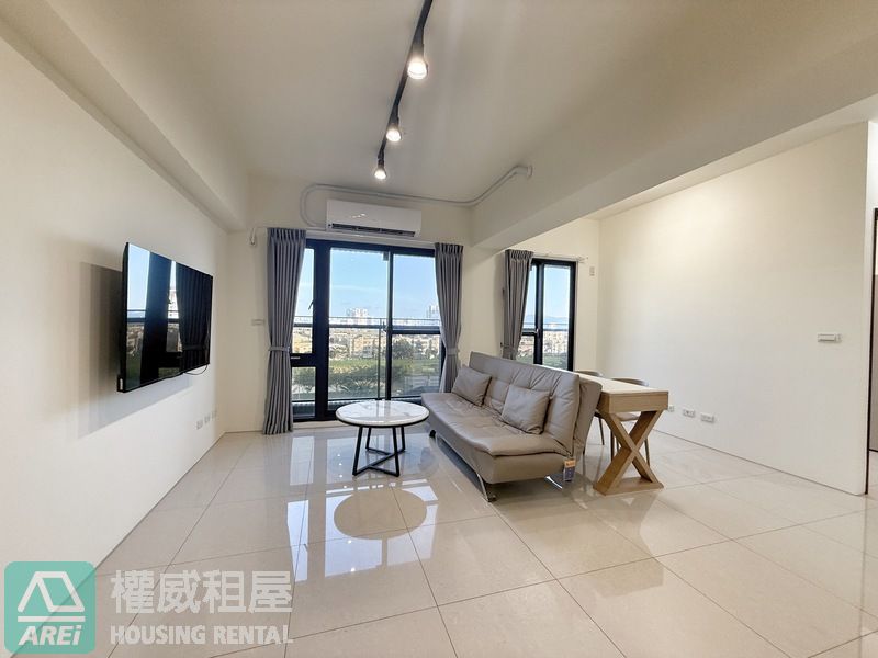 楠梓台積電森河畔三房景觀前後陽台