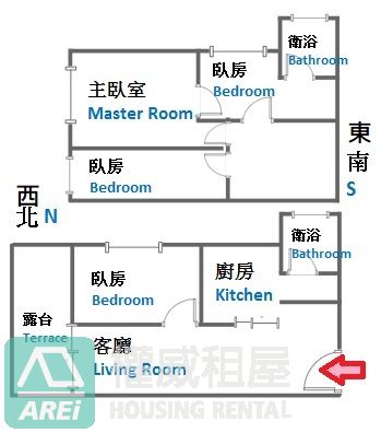 樹德家商The One樓中樓大露臺舒適3+1房平車