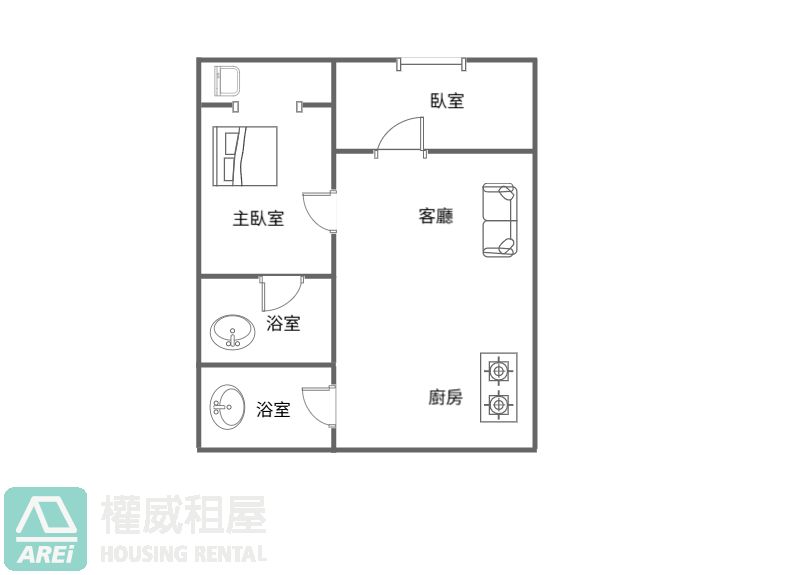 三多京城新世界清晰簡約兩房平車可租補