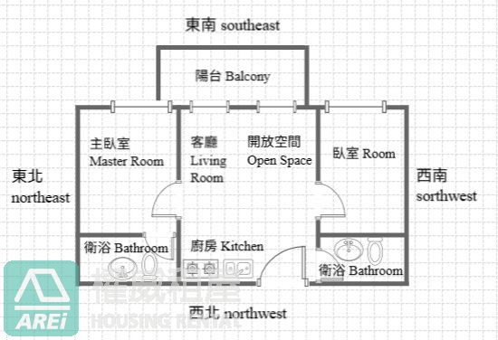 R12後譯興富發博愛｜全新空屋2+1房平車