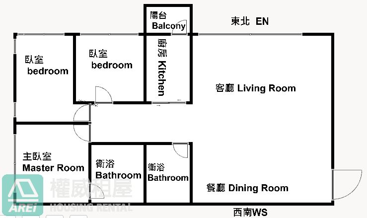 亞灣菁英首選｜國艷高樓景觀3+1房平車｜全套家具家電