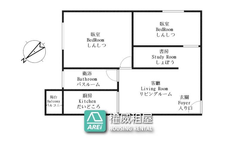🏡 高樓景觀2房｜捷運宅｜可租補｜國城MRT