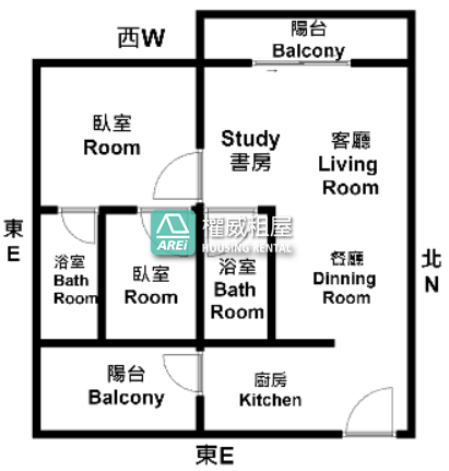 💥💥都市璞華∣R15生態園區MRT∣高質感空屋2+1房平車💥💥
