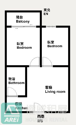 信義MRT大悅景觀夢幻2房平車可租補