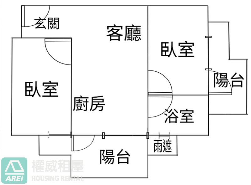 【三民區｜興富發博愛】✨可租補✨ 2房1衛 雙陽台質感宅