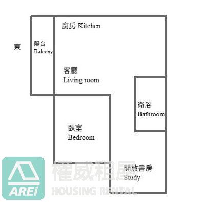 聯上WE｜文山特區次高樓1+1房平車可租補可寵