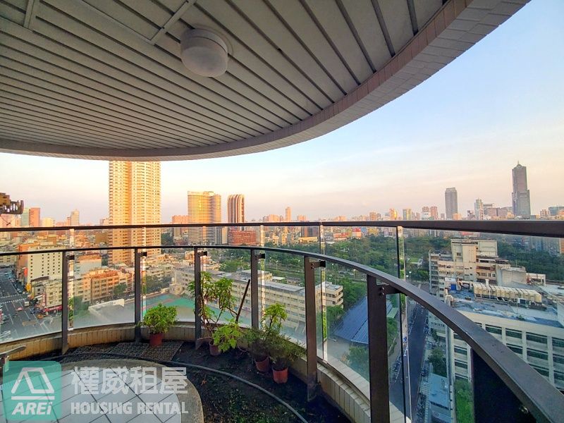 中央公園R9/O4雙捷∣民生香榭∣邊間雙景觀陽台2+1房平車
