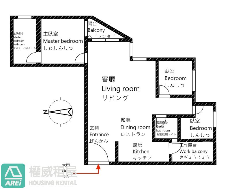 福懋悅然｜港灣光域・在亞灣邊遇見理想生活｜三房平車