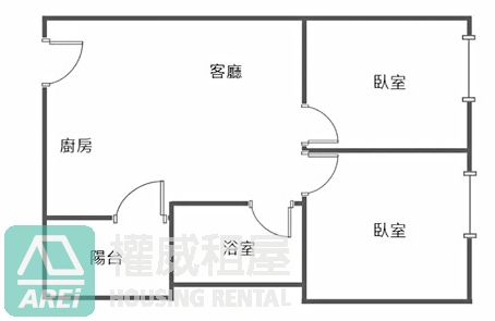 高大拓真採光寵物友善兩房平車可租補