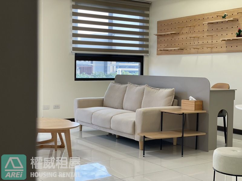 高鐵明日讚無印寵物友善2+1房平車可租補