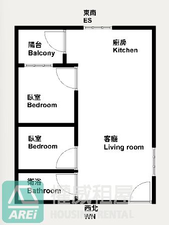 高鐵MRT富麗國翻新正2房可租補