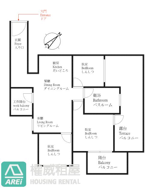 樹禾苑｜正三房採光景觀宅，中都濕地第一排森居視野