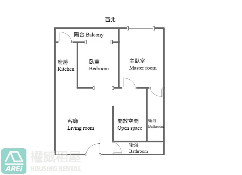 戀戀風尚｜高大特區高樓2+1房2衛平車