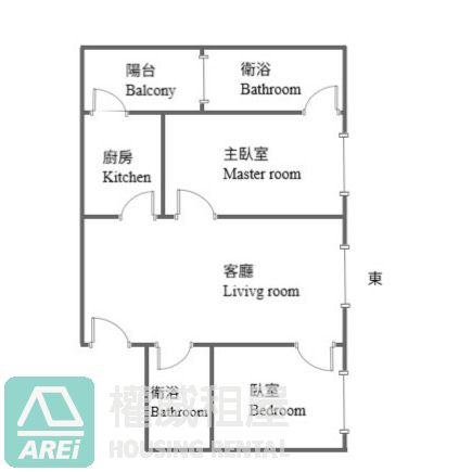 和築豐光｜建工商圈高樓無遮擋2房雙衛可租補