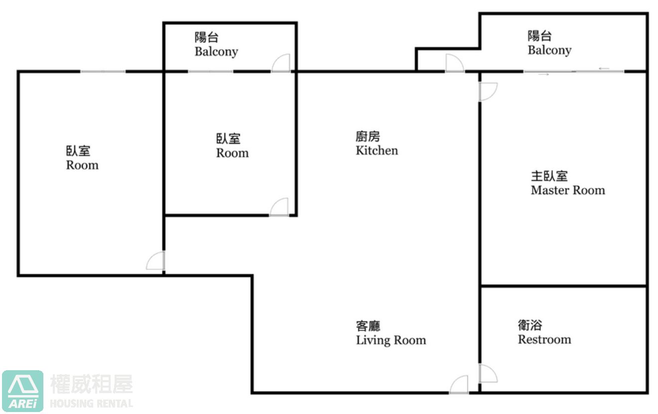 R12MRT興富發博愛無敵美景三房收納宅